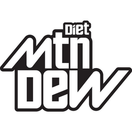 DIET MTN DEW logo