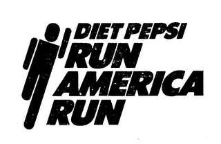 DIET PEPSI RUN AMERICA RUN logo