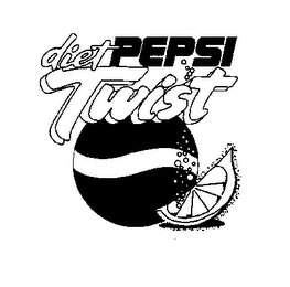 DIET PEPSI TWIST logo