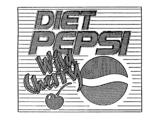 DIET PEPSI WILD CHERRY logo