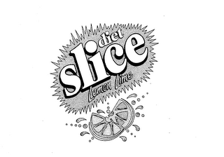 DIET SLICE LEMON LIME logo