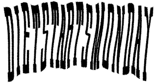 DIET STARTS MONDAY logo