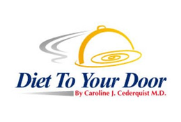 DIET TO YOUR DOOR BY CAROLINE J. CREDERQUIST M.D. logo