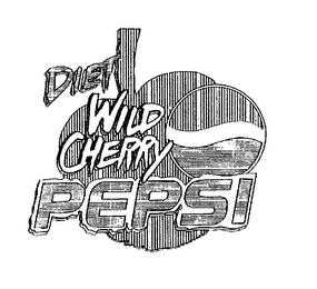DIET WILD CHERRY PEPSI logo