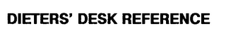 DIETERS' DESK REFERENCE logo