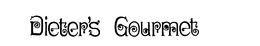 DIETER'S GOURMET logo