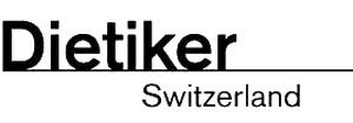 DIETIKER SWITZERLAND logo