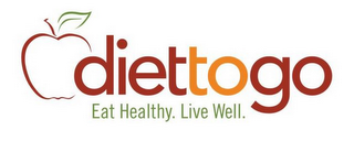 DIETTOGO EAT HEALTHY. LIVE WELL. logo
