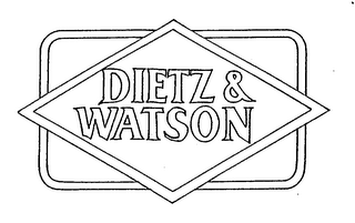 DIETZ & WATSON logo