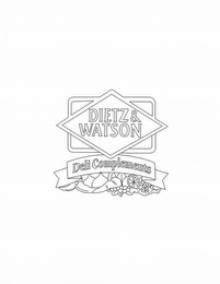 DIETZ & WATSON DELI COMPLEMENTS logo