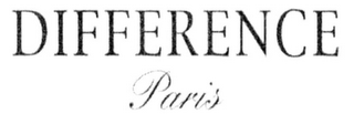 DIFFERENCE PARIS logo