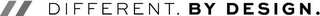 DIFFERENT BY DESIGN logo