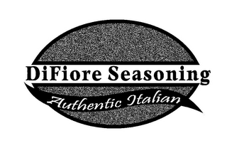 DIFIORE SEASONING AUTHENTIC ITALIAN logo