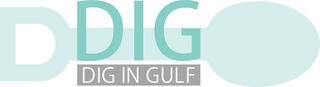 DIG DIG IN GULF logo