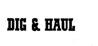 DIG & HAUL logo
