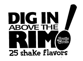 DIG IN ABOVE THE RIM ARCTIC CIRCLE