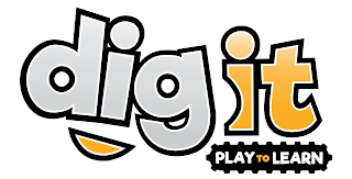 DIG IT PLAY TO LEARN logo