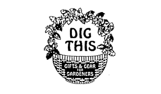 DIG THIS GIFT & GEAR FOR GARDENERS logo