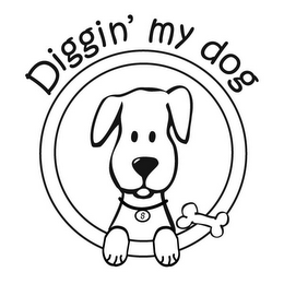 DIGGIN' MY DOG logo