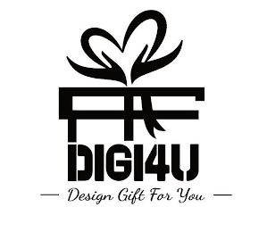 DIGI4U DESIGN GIFT FOR YOU logo