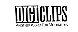 DIGICLIPS ANOTHER WORD FOR MULTIMEDIA logo