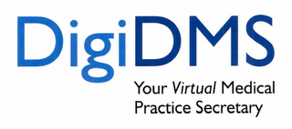 DIGIDMS YOUR VIRTUAL MEDICAL PRACTICE SECRETARY logo