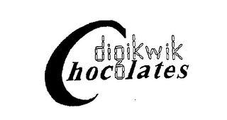 DIGIKWIK CHOCOLATES logo