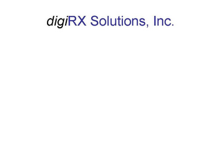 DIGIRX SOLUTIONS, INC. logo