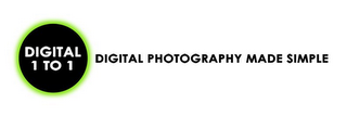 DIGITAL 1 TO 1 DIGITAL PHOTOGRAPHY MADE SIMPLE logo