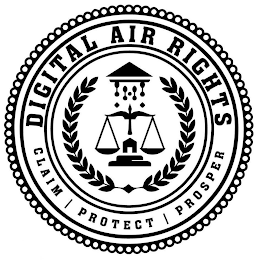 DIGITAL AIR RIGHTS CLAIM PROTECT PROSPER logo