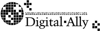 DIGITAL ALLY ONE ZERO ONE ZERO ONE ONE ZERO ONE ZERO ONE ZERO ONE ONE ZERO ONE ZERO ZERO ONE ZERO ZERO ONE ZERO ONE ZERO ONE ZERO ZERO ONE ONE ZERO ONE logo