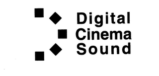 DIGITAL CINEMA SOUND logo