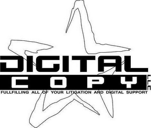 DIGITAL COPY LLC FULLFILLING ALL OF YOUR LITGATION AND DIGITAL SUPPORT logo