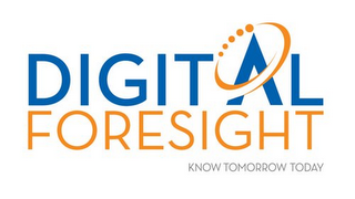 DIGITAL FORESIGHT KNOW TOMORROW TODAY logo