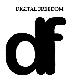 DIGITAL FREEDOM DF logo