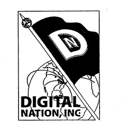 DIGITAL NATION, INC. DN logo
