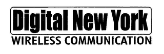 DIGITAL NEW YORK WIRELESS COMMUNICATIONS logo