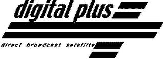 DIGITAL PLUS DIRECT BROADCAST SATELLITE logo