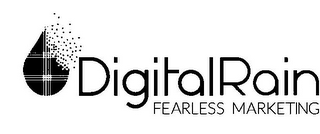 DIGITAL RAIN FEARLESS MARKETING logo