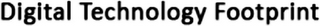 DIGITAL TECHNOLOGY FOOTPRINT logo