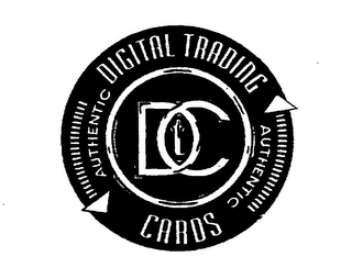 DIGITAL TRADING CARDS AUTHENTIC DTC logo