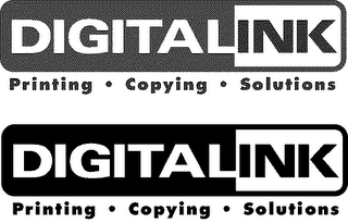 DIGITALINK PRINTING COPYING SOLUTIONS logo