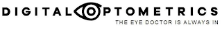DIGITALOPTOMETRICS THE EYE DOCTOR IS ALWAYS IN logo