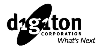DIGITON CORPORATION WHAT'S NEXT logo