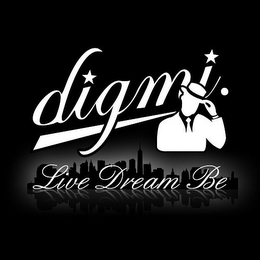 DIGMI LIVE DREAM BE logo