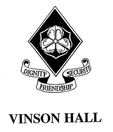 DIGNITY FRIENDSHIP SECURITY VINSON HALL logo