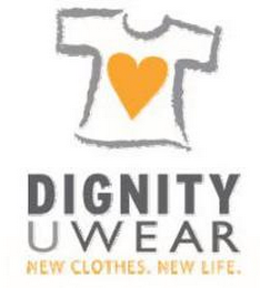 DIGNITY U WEAR NEW CLOTHES. NEW LIFE. logo