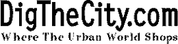 DIGTHECITY.COM WHERE THE URBAN WORLD SHOPS logo