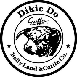 DIKIE DO BELLY LAND & CATTLE CO. DUFFY logo