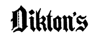 DIKTON'S logo